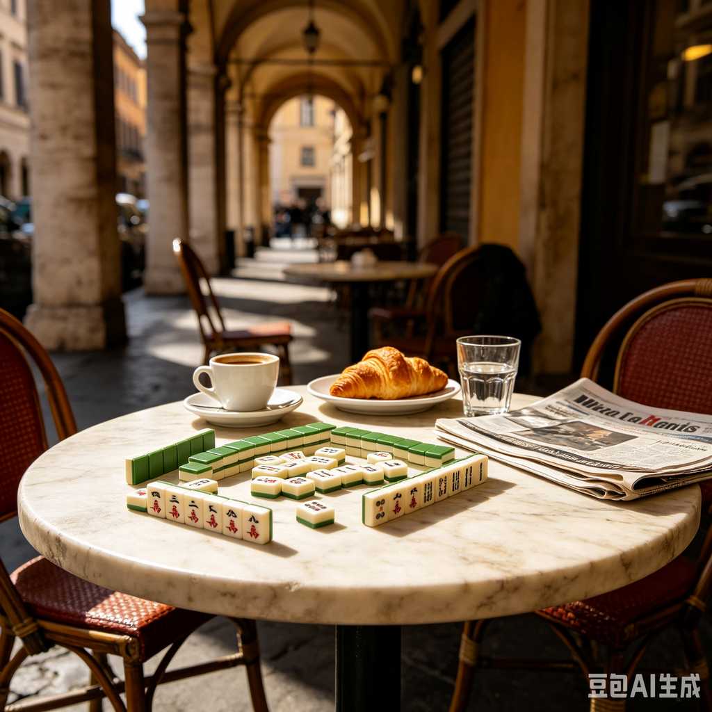 ornamental mahjong tiles