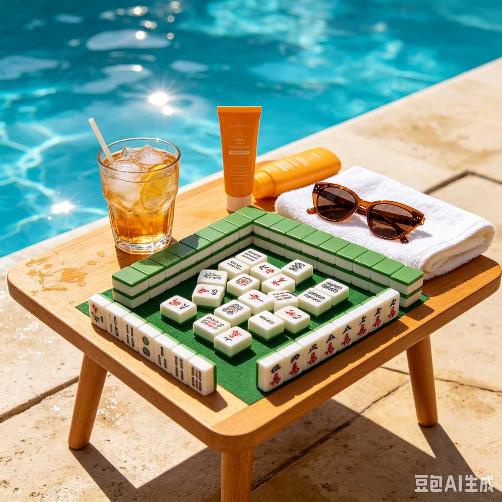 oem custom printed mahjong set
