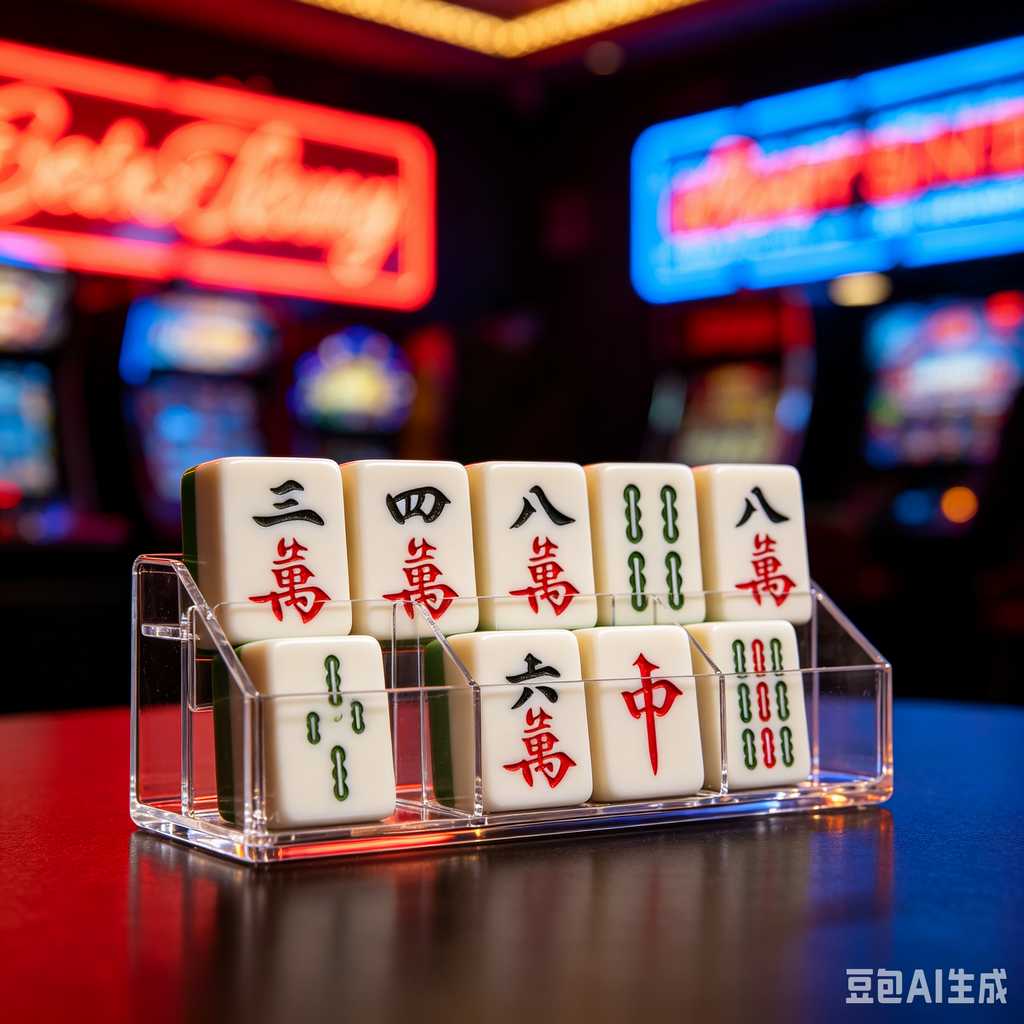 engraved texture mahjong tiles