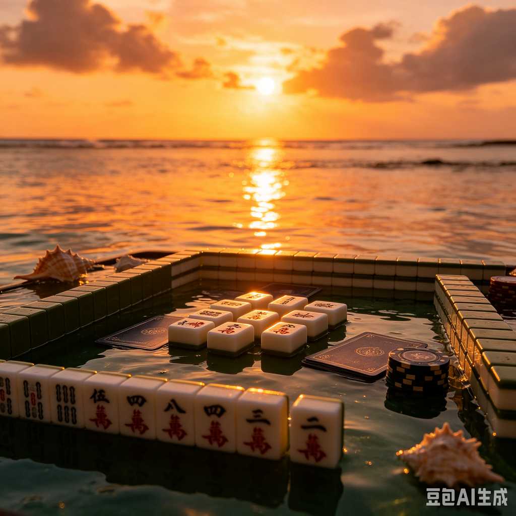 hotel room mahjong set